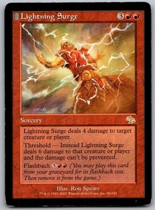 Lightning Surge 96/143 Judgment Rare