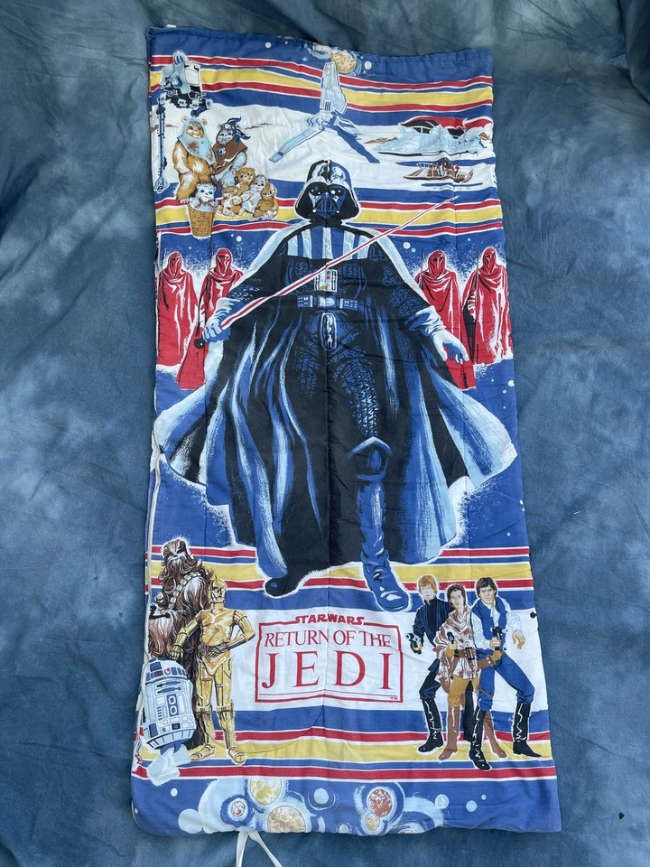 Saco de dormir Darth Vader Star Wars Return of the Jedi 1983 de colección Foto 2 de 4