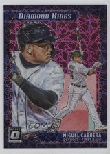 2021 Donruss Optic Diamond Kings Pink Velocity Prizm /249 Miguel Cabrera 0p1q