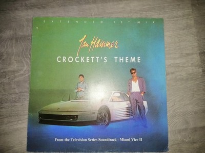 Jan Hammer - Crocketts Theme (Extended Mix) | 12'' Maxi Single Vinyl Schallplatte