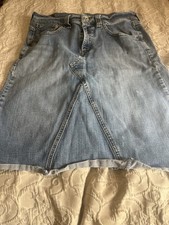Levi  s Denim Skirt Vintage 70s 80s Look Denim Knee Skirt