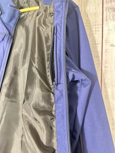Baubax Jacket Size XXL Blue Full Zip Stand Collar Lightweight Casual Travel image 8