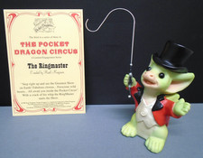 pocket dragons. 'THE RING MASTER' 2004 #3 From Set Of 3 Circus Pieces. Unboxed.