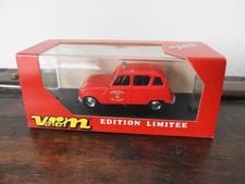 verem renault 4l pompier du loiret  1/43