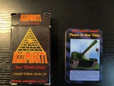 Illuminati New World Order Card Game Limited Edition Starter Set MINT 55 Cards