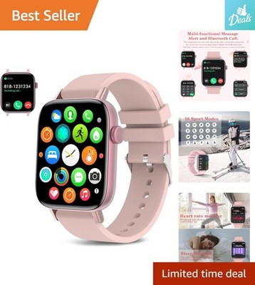 Multi-Functional 1.90'' Smart Watch: Waterproof, Bluetooth Calls & Sleep Monitor