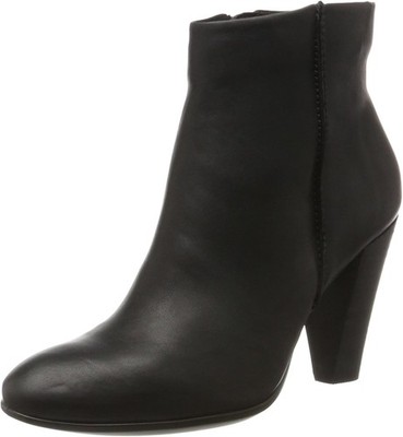 ECCO ladies Shape 75 boots, boots, leather, black, EUR 41, UK 7.5