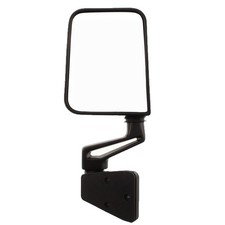 For 1987-2002 Wrangler Front Left Mirrors Paintable Plastic 55027207 CH1320102 Q