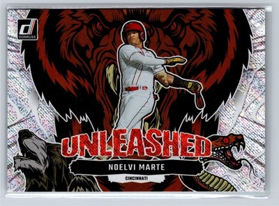 2023 Donruss #U19 Noelvi Marte Unleashed Vector