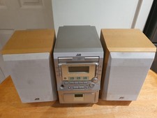 JVC CA-UXM3R Micro HiFi Stereo Radio CD Tape Player, tested fully working.