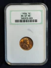 1936 Lincoln Wheat Cent - 1c NGC MS67 RD - Red