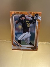 2026 Don Russ optic Paul Skenes Optic Orange Prizm Laser 