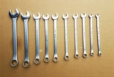 vtg THORSEN ACTION 10pc XL Combo Wrench Set METRIC MADE IN USA 🇺🇸 🇺🇸 🇺🇸