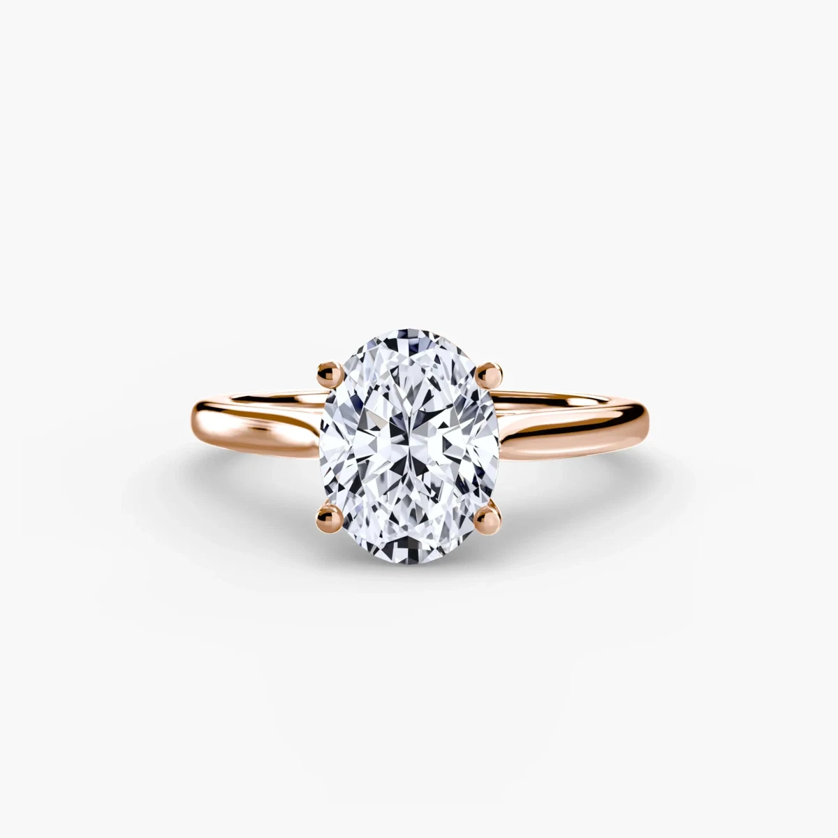Fedi Nuziali Donne Anello Solario Con Diamante Da Laboratorio A Taglio Ovale Da 13 Ct VVS1 Lab Gioielli Con Fasce Di Fidanzamento In Argento Sterling 925 Da 27,02 € | DHgate