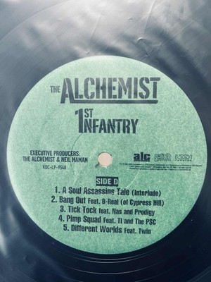THE ALCHEMIST / 1st INFANTRY 2004 US 2LP Koch Record Nas, Mobb