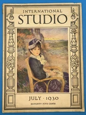 July 1930 Int'l Studio Magazine ART Chinese Pottery GREAT ADS Bell Telephone