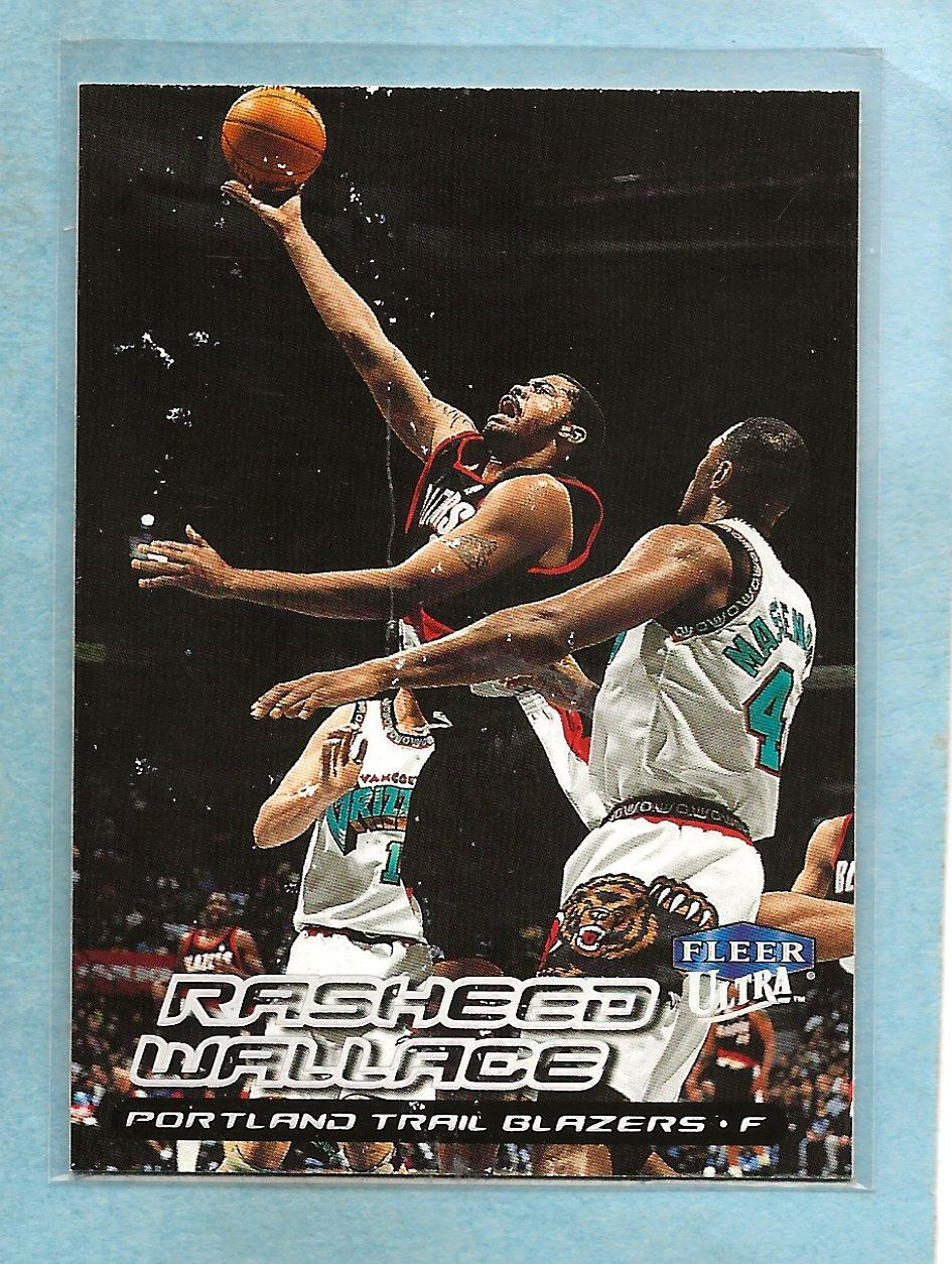 RASHEED WALLACE - 1999-00 Fleer Ultra - #118 - Trail Blazers - MINT