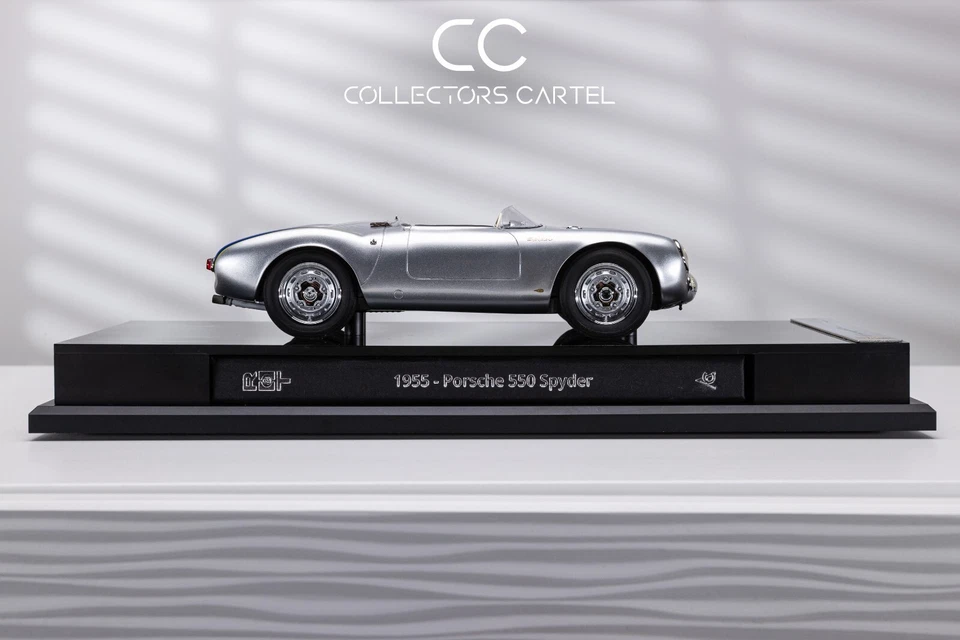 Porsche 550 Spyder (Silver) [Amalgam] 1:18 - Image 2 of 4