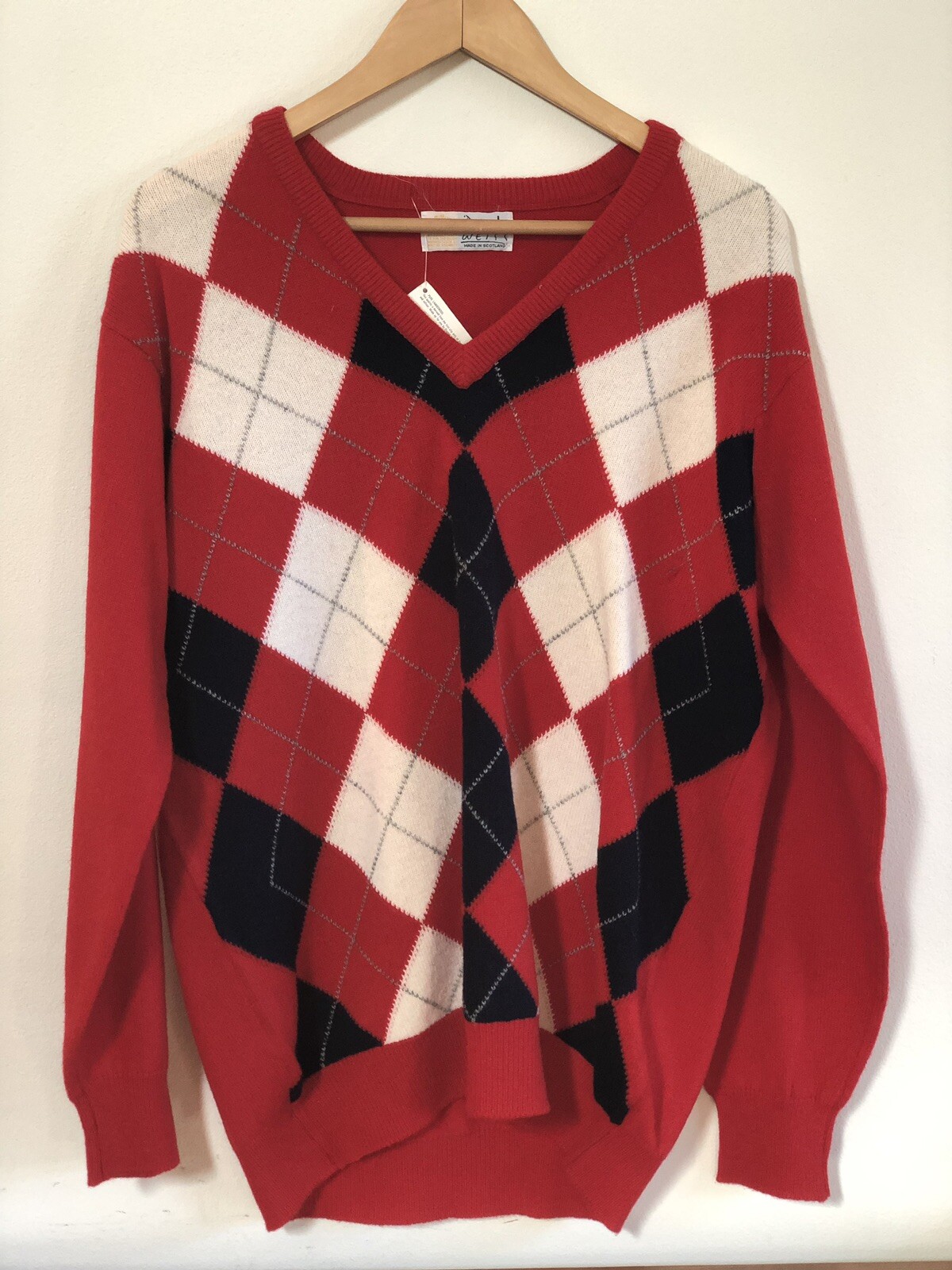 WEISS - Vintage + Tags Wool Jumper 
