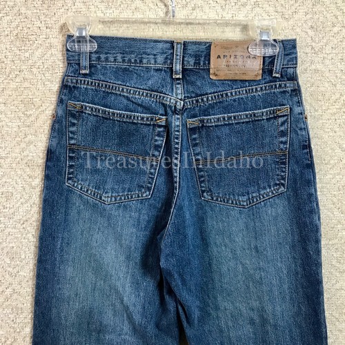 Vintage Arizona Bootcut Boys Denim Jeans Size 25"/Waist 27" Inseam HIGH RISE Y2K - Picture 4 of 8