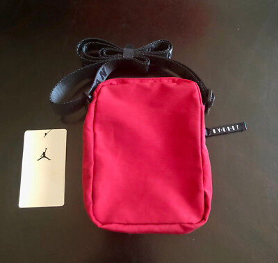Nike Air Jordan Unisex Airborne Festival Bag Crossbody Gym Red