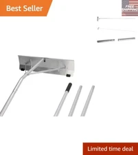 21' Roof Snow Rake with 24" Blade by Extreme Max - Protect Your Shingles