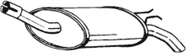Bosal 200-785 EndschalldÄMpfer FÜR Renault-image