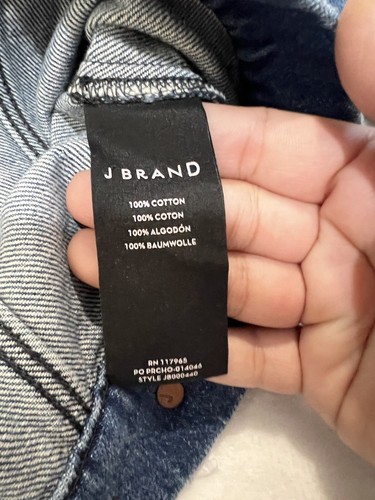 J.BRAND denim jacket blue size S NWT - Picture 11 of 17