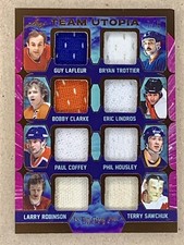 2023 Leaf In The Game Used Team Utopia 8 Player Relic /8 Players In Description