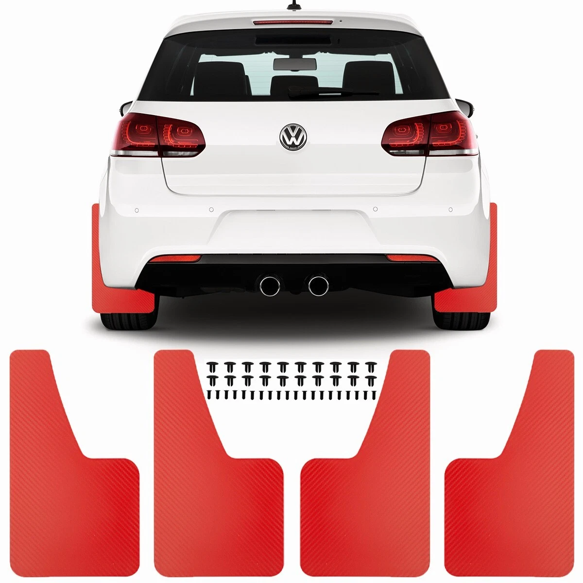 Golf 6 mud flaps outlet