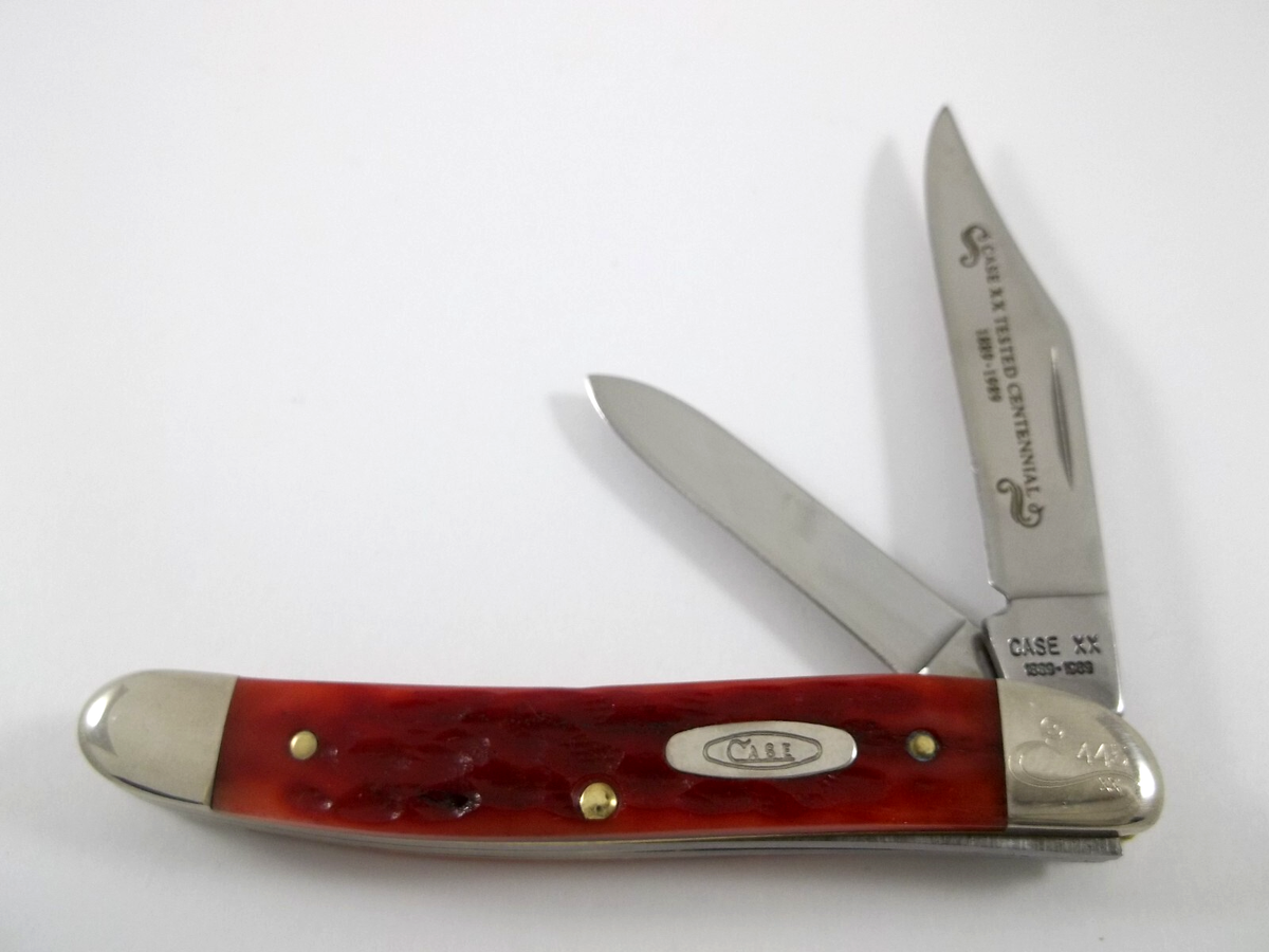 CASE XX 1889-1989 Centennial R62087 RED Jack Knife | eBay