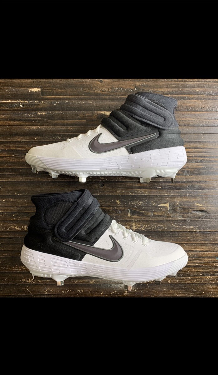 Nike ALPHA HUARACHE ELITE 2 MID METAL BASEBALL CLEATS MENS 15