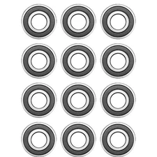 6203 2RS (12Pcs) Ball Bearing Double Shielded Deep Groove Ball Bearings