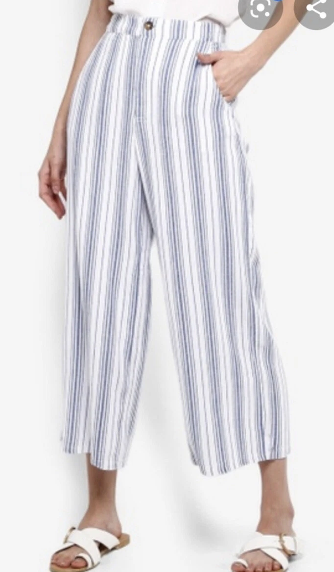 Striped pants best sale hollister