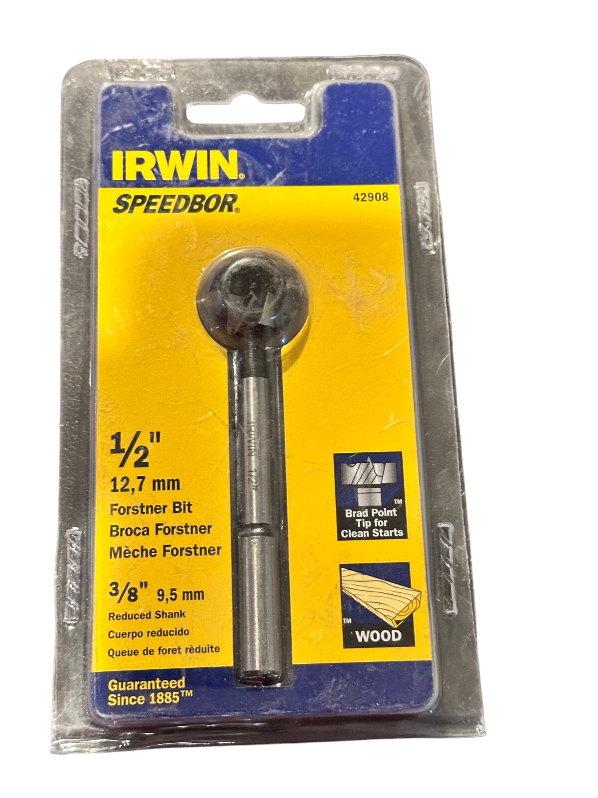 IRWIN Speedbor Wood Forstner Bit 1/2" 42908 for sale online eBay
