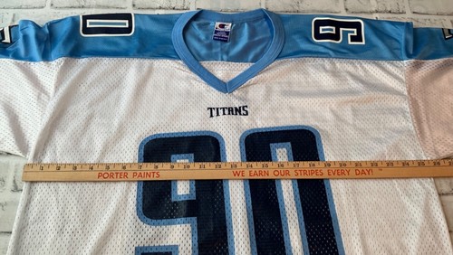 Vintage Champion Jevon Kearse Tennessee Titans Jersey 90 Size (Large) Flawed - Picture 6 of 8