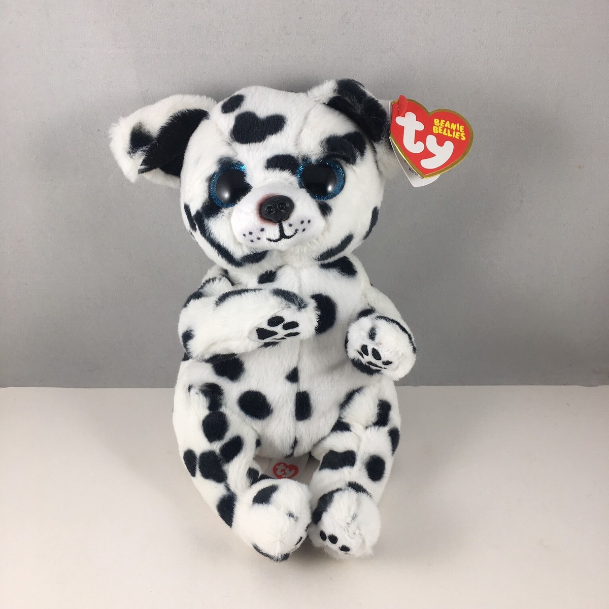 Ty Beanie Baby Bellies ROWDY the Dalmatian Dog (6 Inch) Plush Toy