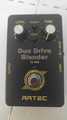 Duo Drive Blender Guitar Stomp Box