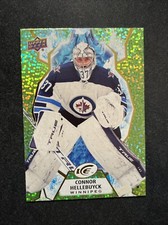 21-22 UD ICE Hockey Green Parallel 53 Connor Hellebuyck