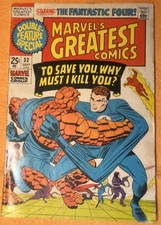 Marvel's Greatest Comics #32 Fantastic Four (Marvel Comics September 1971)