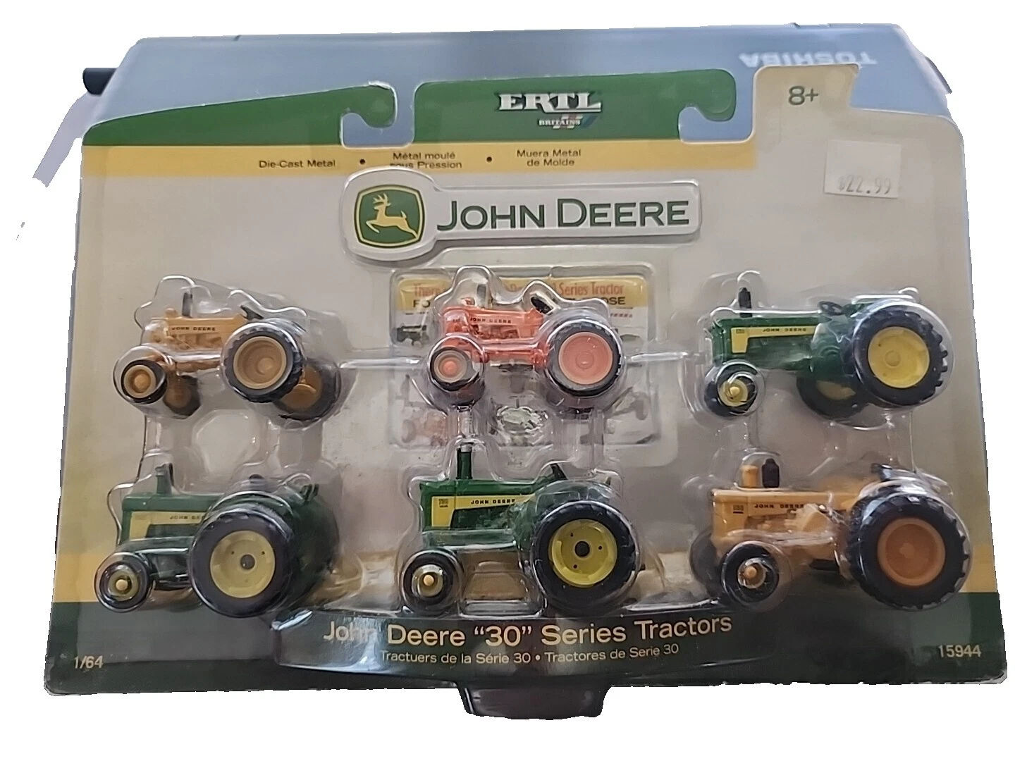 John Deere Multi-Color 1:64 Scale Contemporary Manufacture Diecast Farm Vehicles