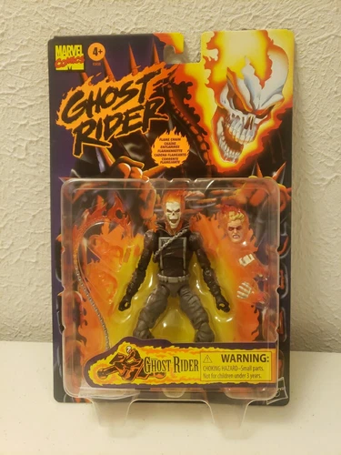 2022 Marvel Legends Retro GHOST RIDER Johnny Blaze 6" Scale Hasbro Action Figure