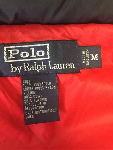 Polo by Ralph Lauren Blue 111rd Winter Event USA Olympic Team Puffer Jacket M - Picture 11 of 12
