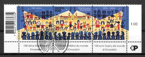 Schweiz Mi.Nr. 2944 (2024) gestempelt/100 Jahre Welttheater Einsiedeln - Bild 6 von 6
