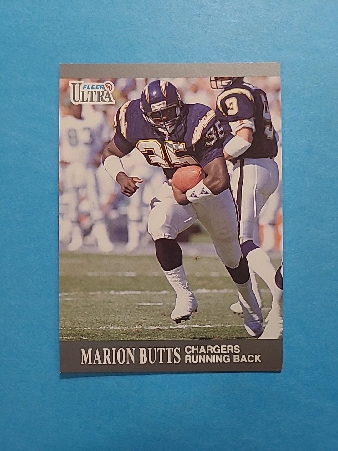 MARION BUTTS 1991 FLEER ULTRA FOOTBALL CARD # 120 H2121