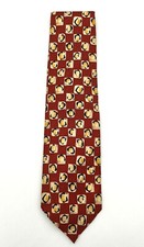 New Red Men's Neck Tie Assorted Designs Classic Necktie PICK YOUR TIE