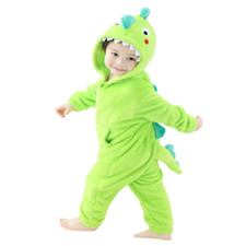 Boys  Girls' Soft One Piece Animal Pajamas for Kids