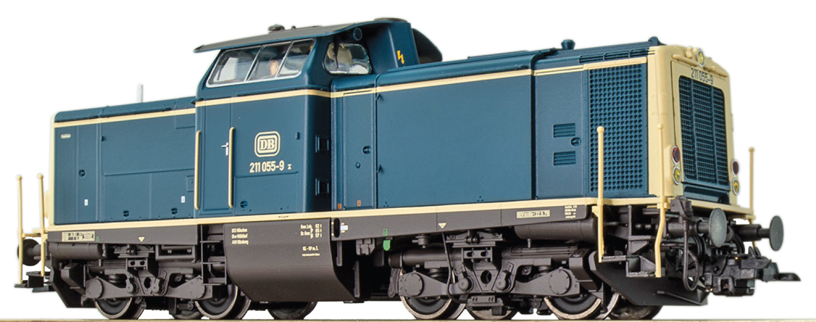 ESU H0 AC/DC 31571 Diesellok BR 211 055-9 der DB "Sound + Dampf" - NEU + OVP