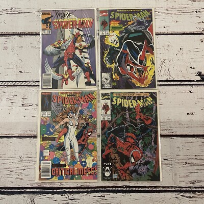 Marvel Tales #232 Dazzler Spiderman Todd McFarlane Cover 1989 Comics Lot of 4