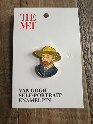 Van Gogh - Emaille Pin Abzeichen von THE MET NYNY 